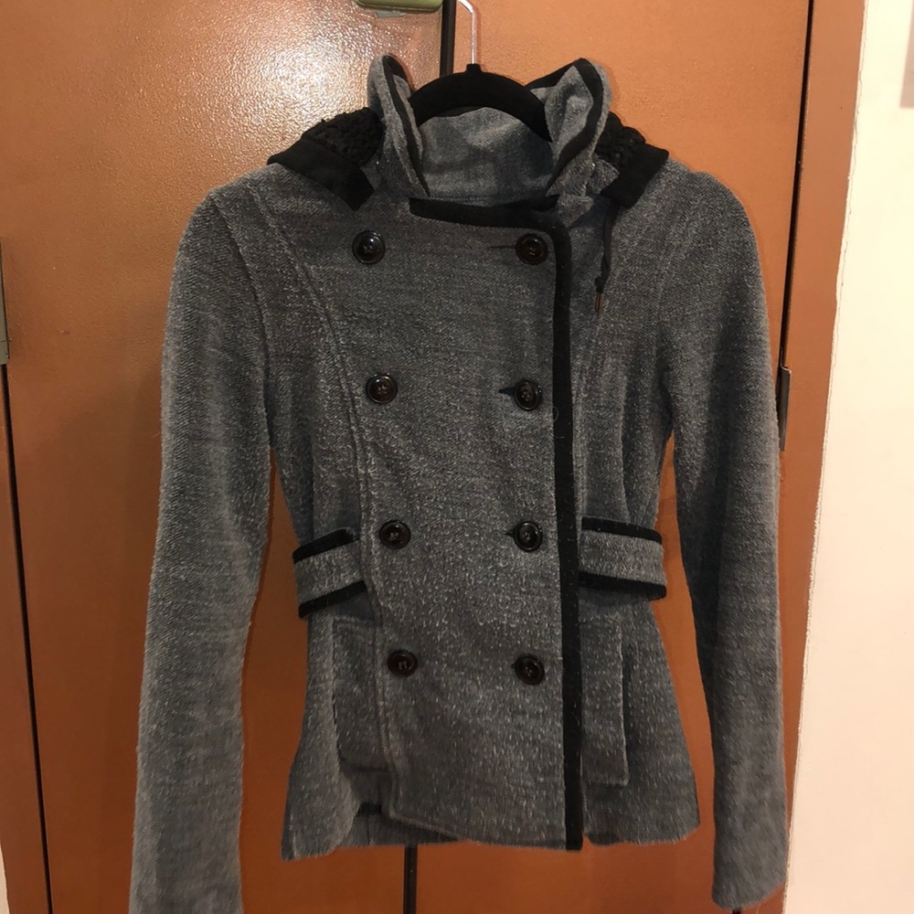 Obey Grey fitted jacket